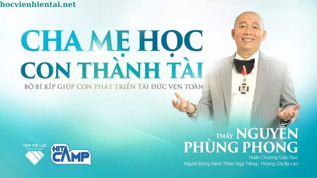 Cha mẹ học con thành tài