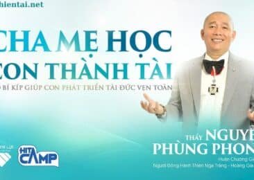 Cha mẹ học con thành tài