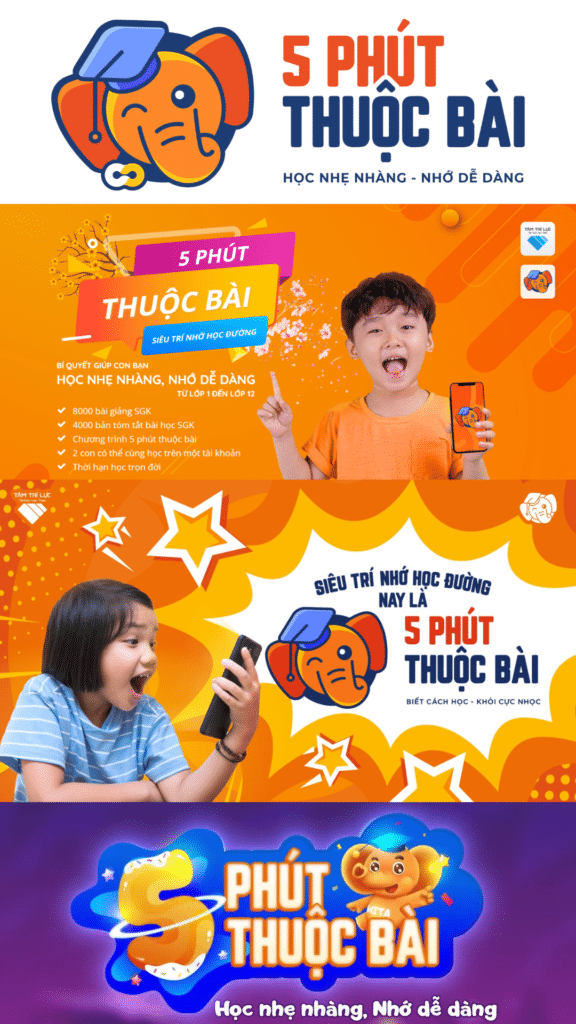 App 5 Phút Thuộc Bài Pop up 5ptb