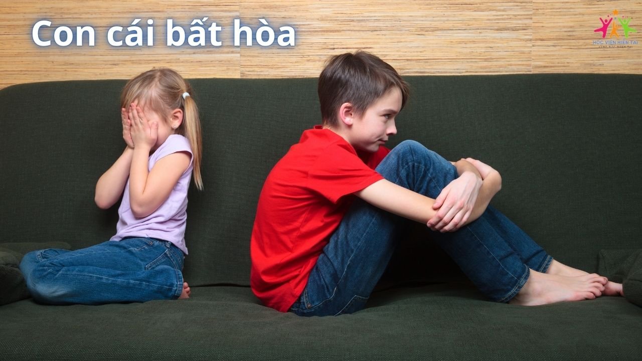 Minh họa: Con cái hay bất hòa 